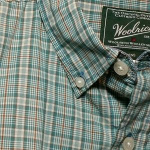 Woolrich Men's Long Sleeve Button Down Shirt